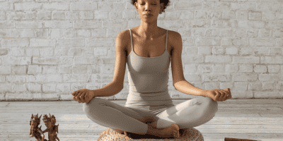 Person practicing mindfulness meditation indoors, illustrating calm awareness and self-reflection—key to understanding why coping skills stop working and learning healthier ways to cope.